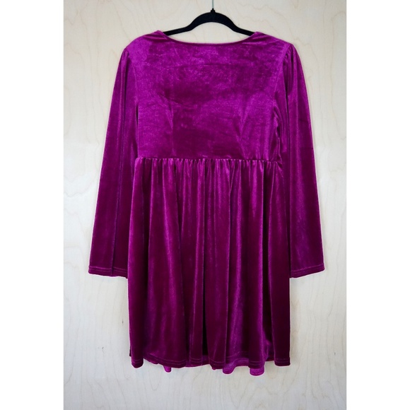 Not Your Babydoll Anymore Velvet Mini Dress by ModCloth - Picture 5 of 7